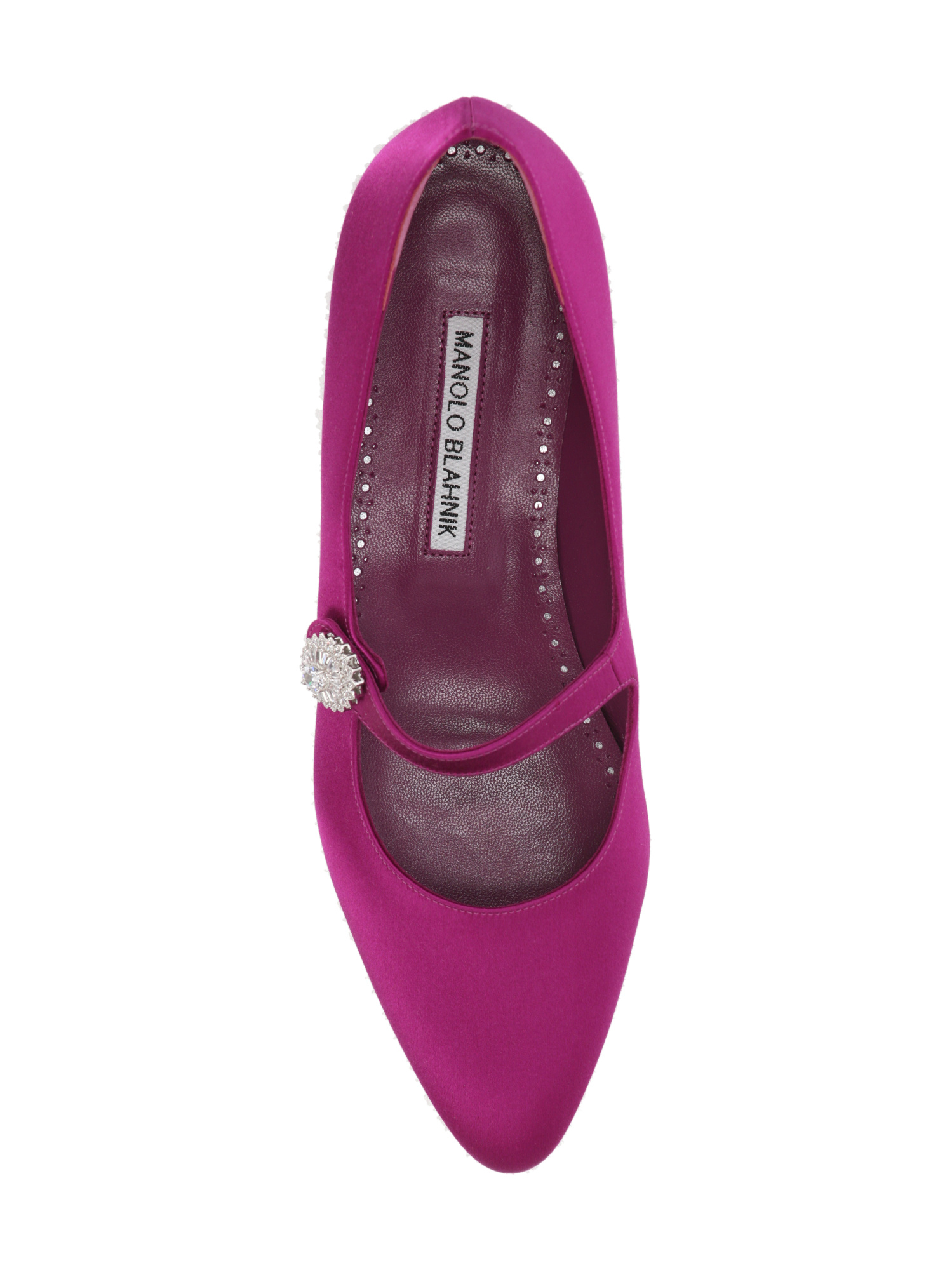 Manolo Blahnik Marijanaflat Ballet Flats In Pink