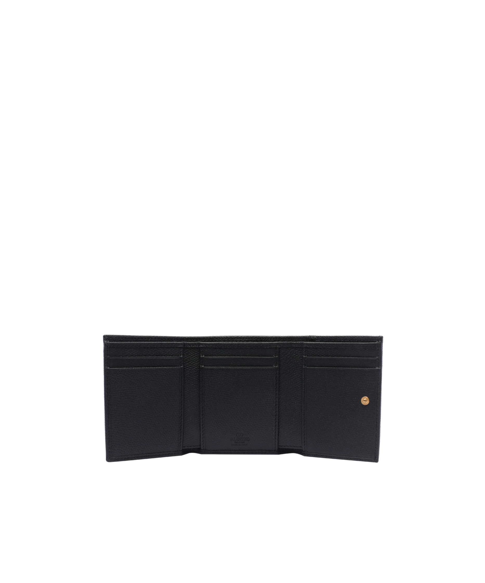 Valentino Folding Wallet In Black