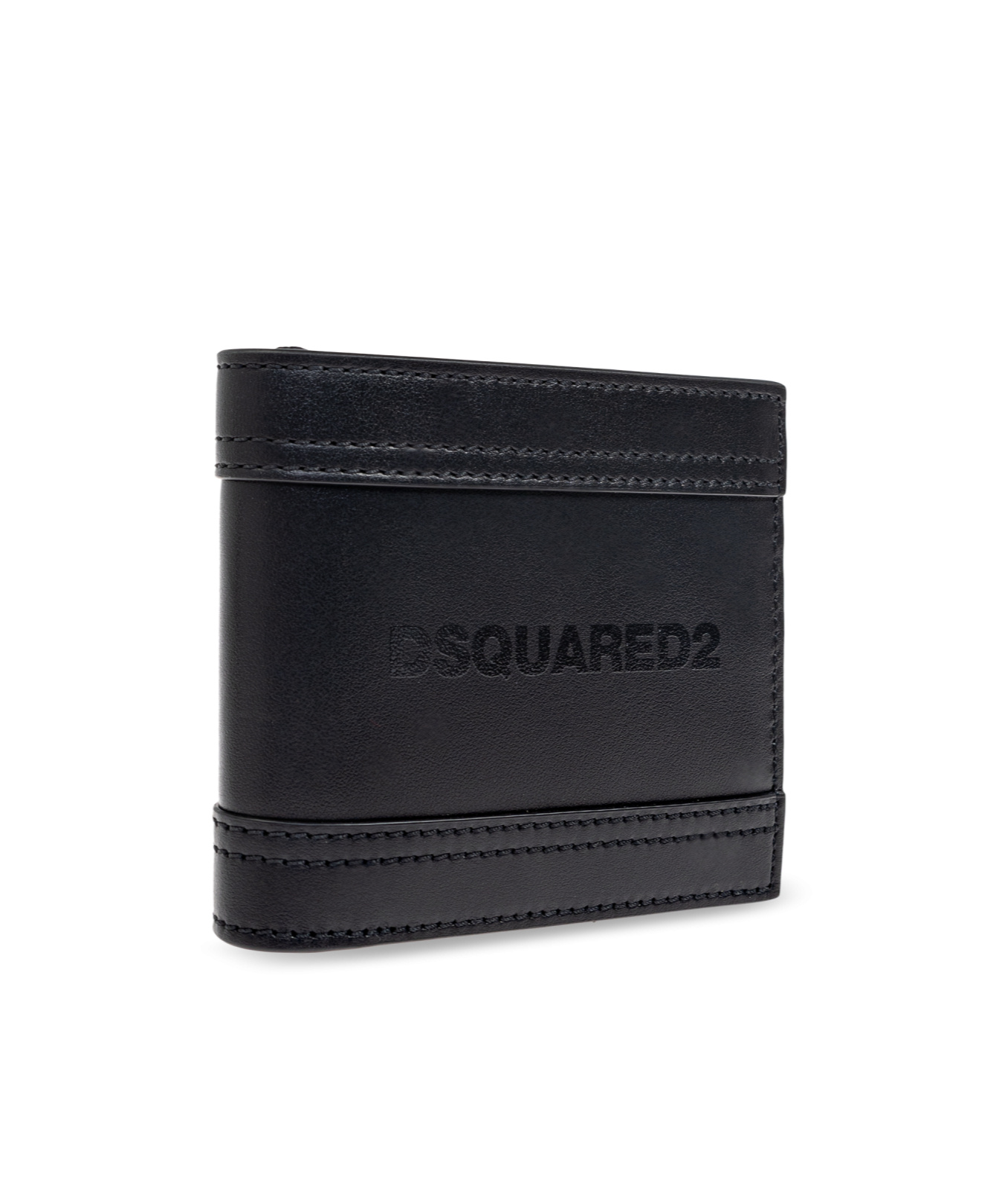 Dsquared2 Logo-print Wallet In Black