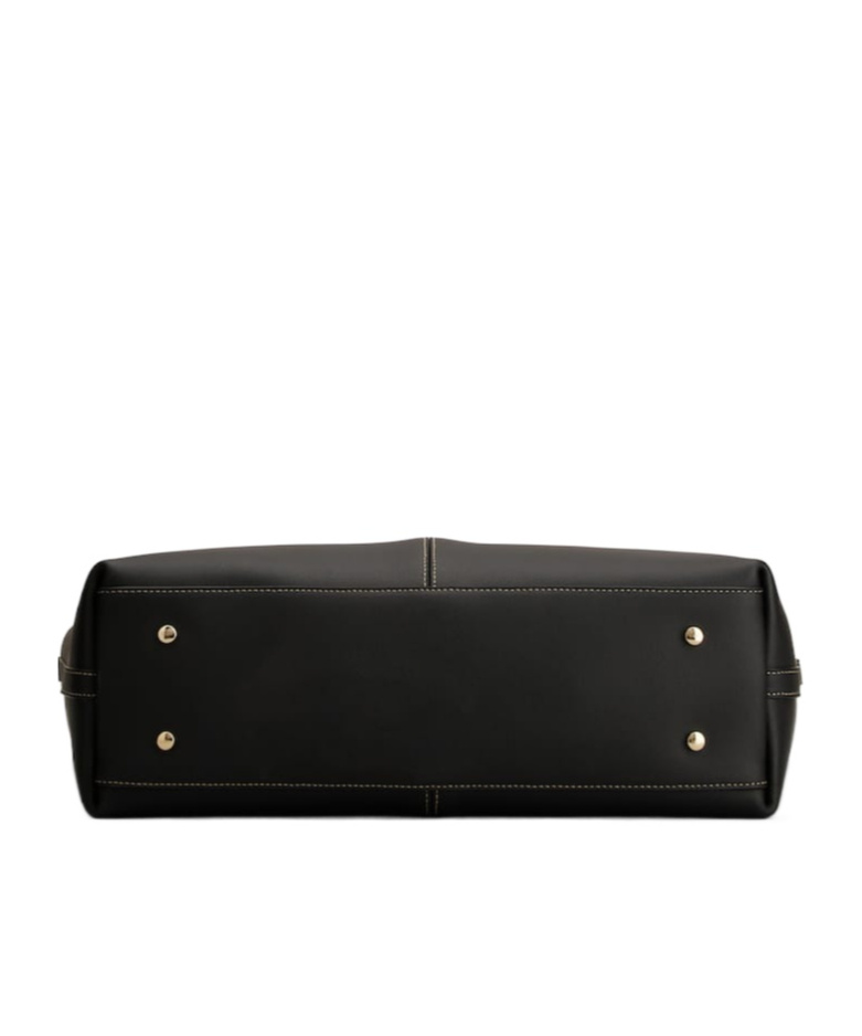 Tod's Medium Shopping Bag In Black