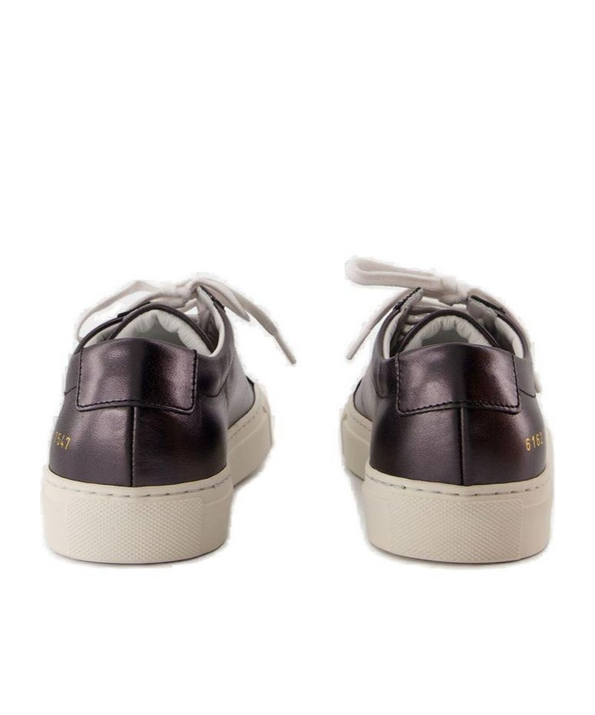Common Projects Achilles Shiny Sneakers In Nude