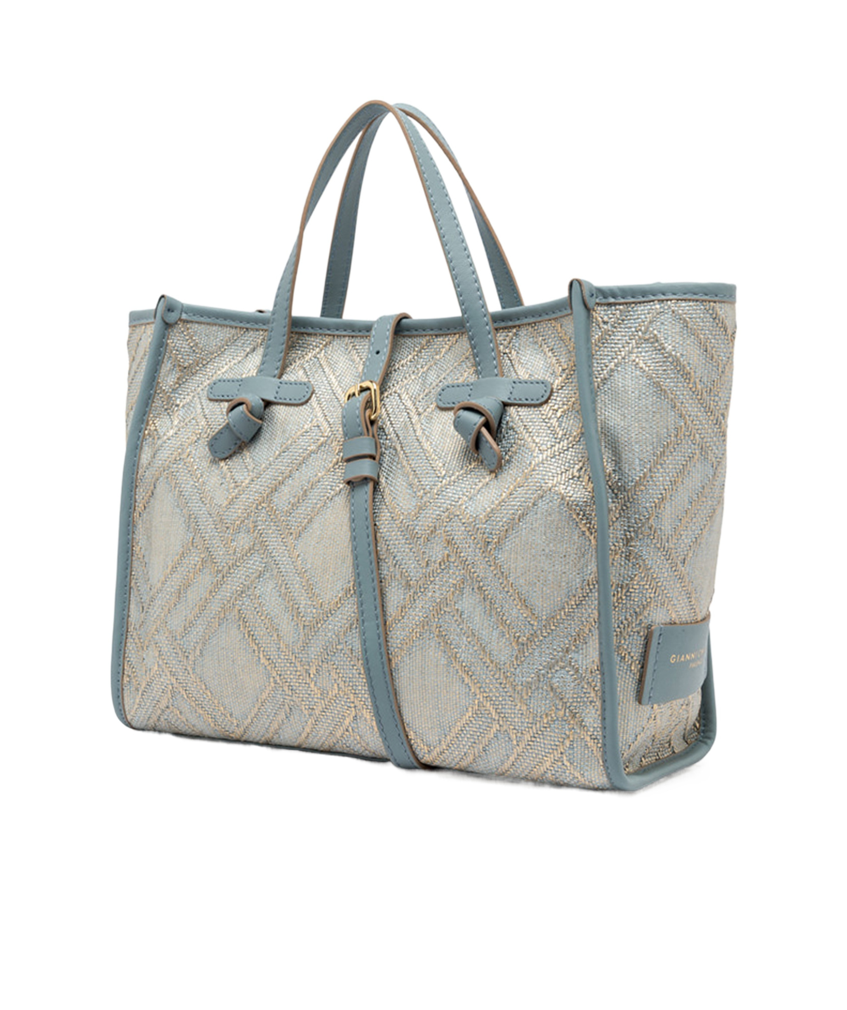 Gianni Chiarini Double-handle Tote Bag In Gray