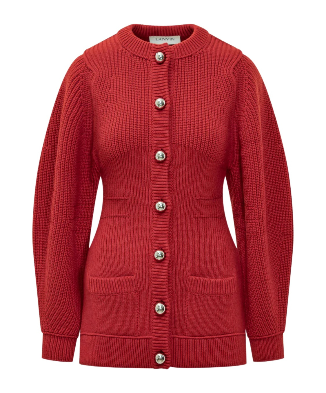 Lanvin Balloon Sleeved Cardigan