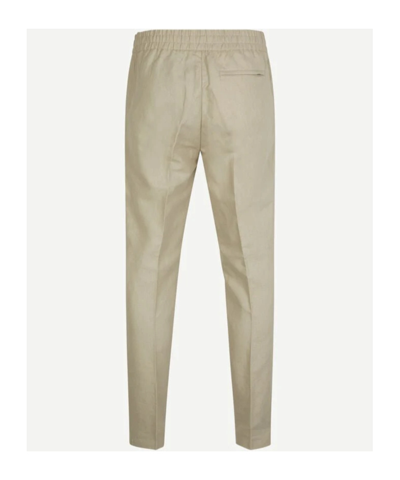 Samsoe & Samsoe Elastic Casual Pants In Neutral