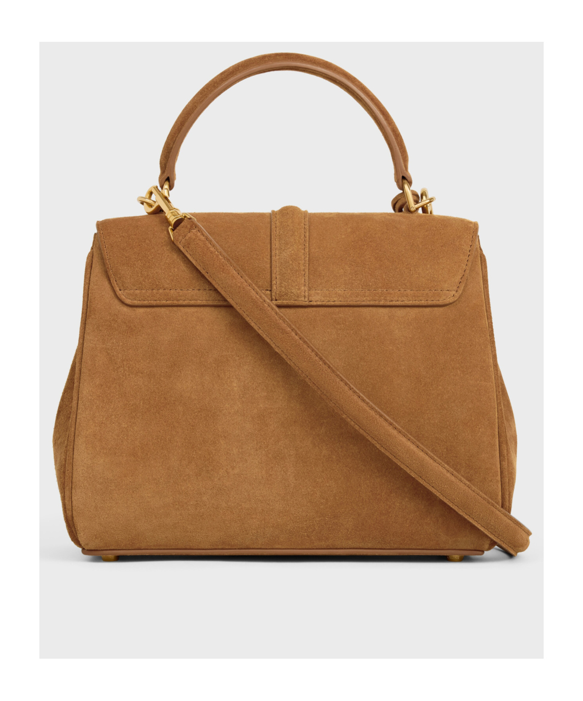 Celine Small 16 Small Shoulder Bag In Brown