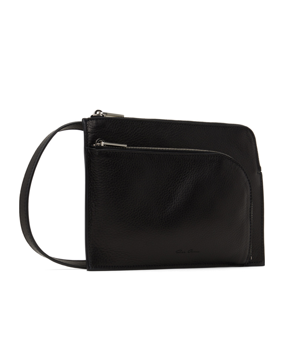 Rick Owens Porterville Club Clutch In Black