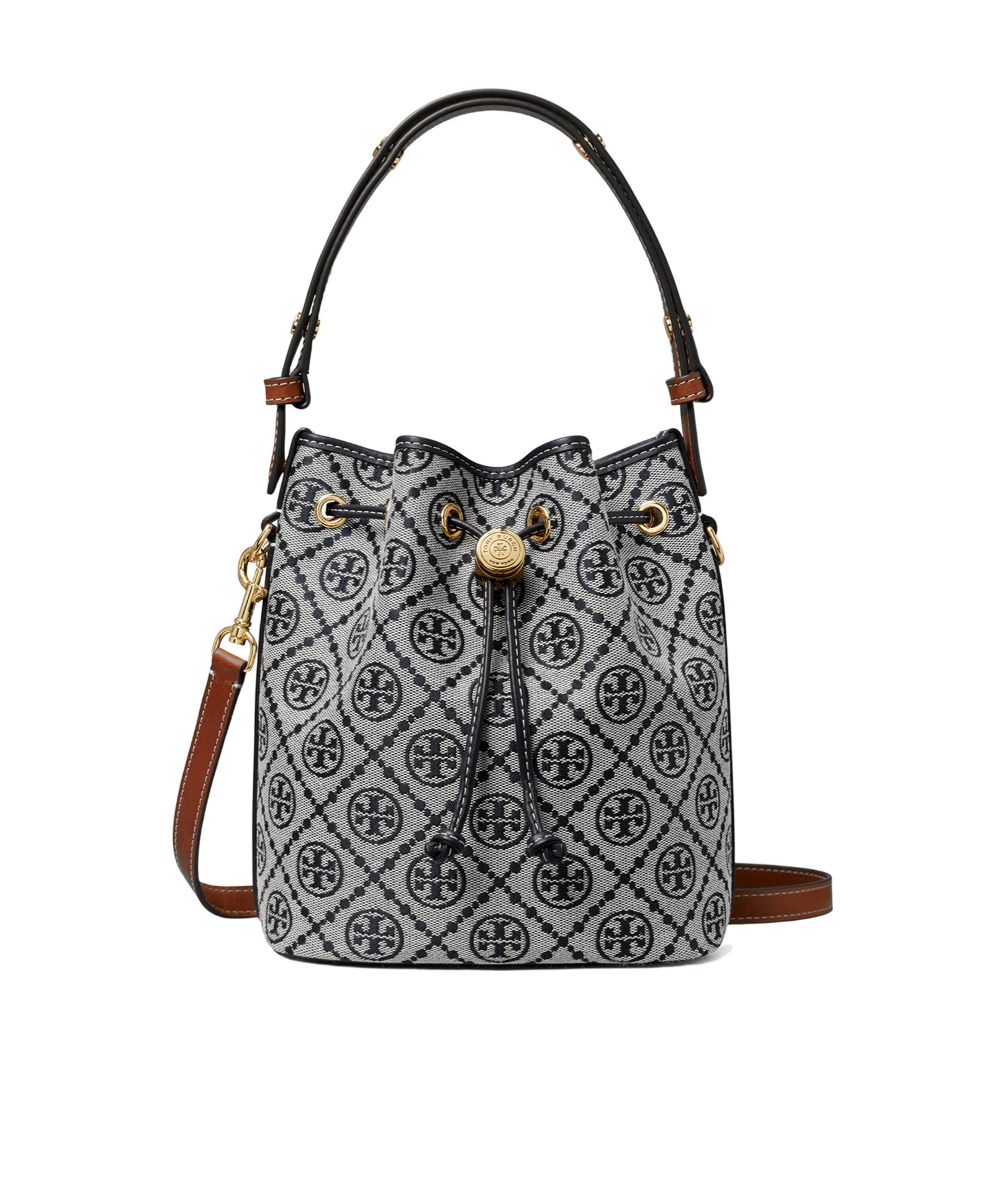 TORY BURCH T-MONOGRAM BUCKET BAG