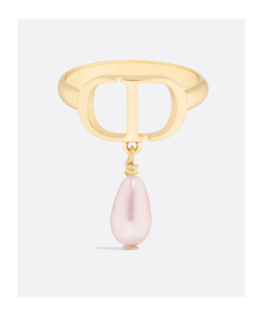 Dior Petit Cd Ring In Yellow