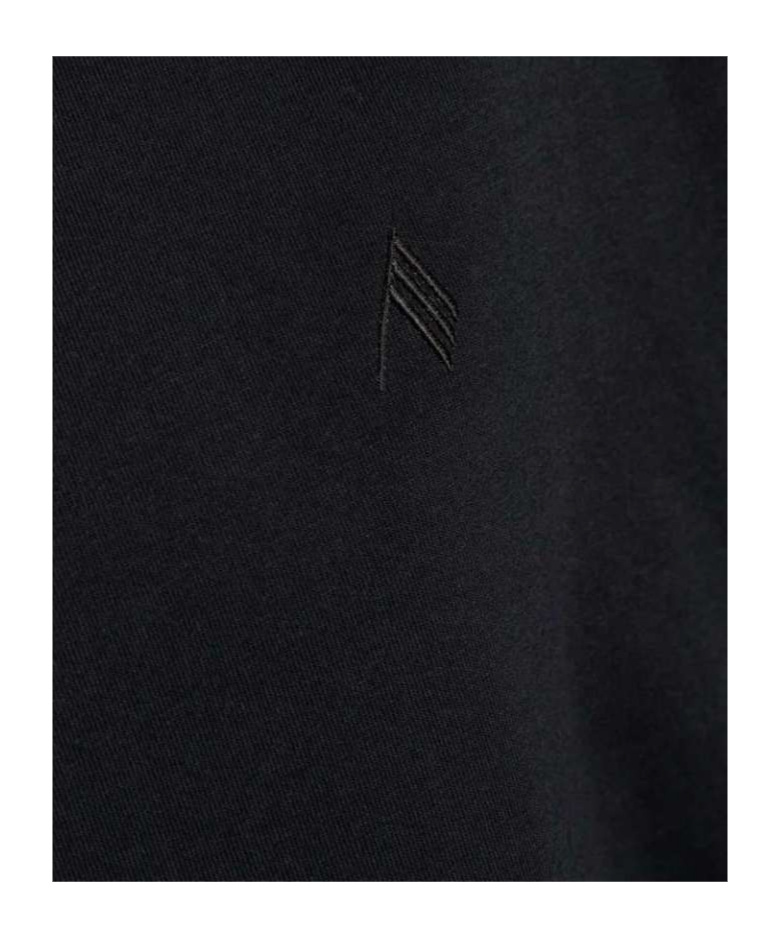 Attico Short-sleeved T-shirt In Black