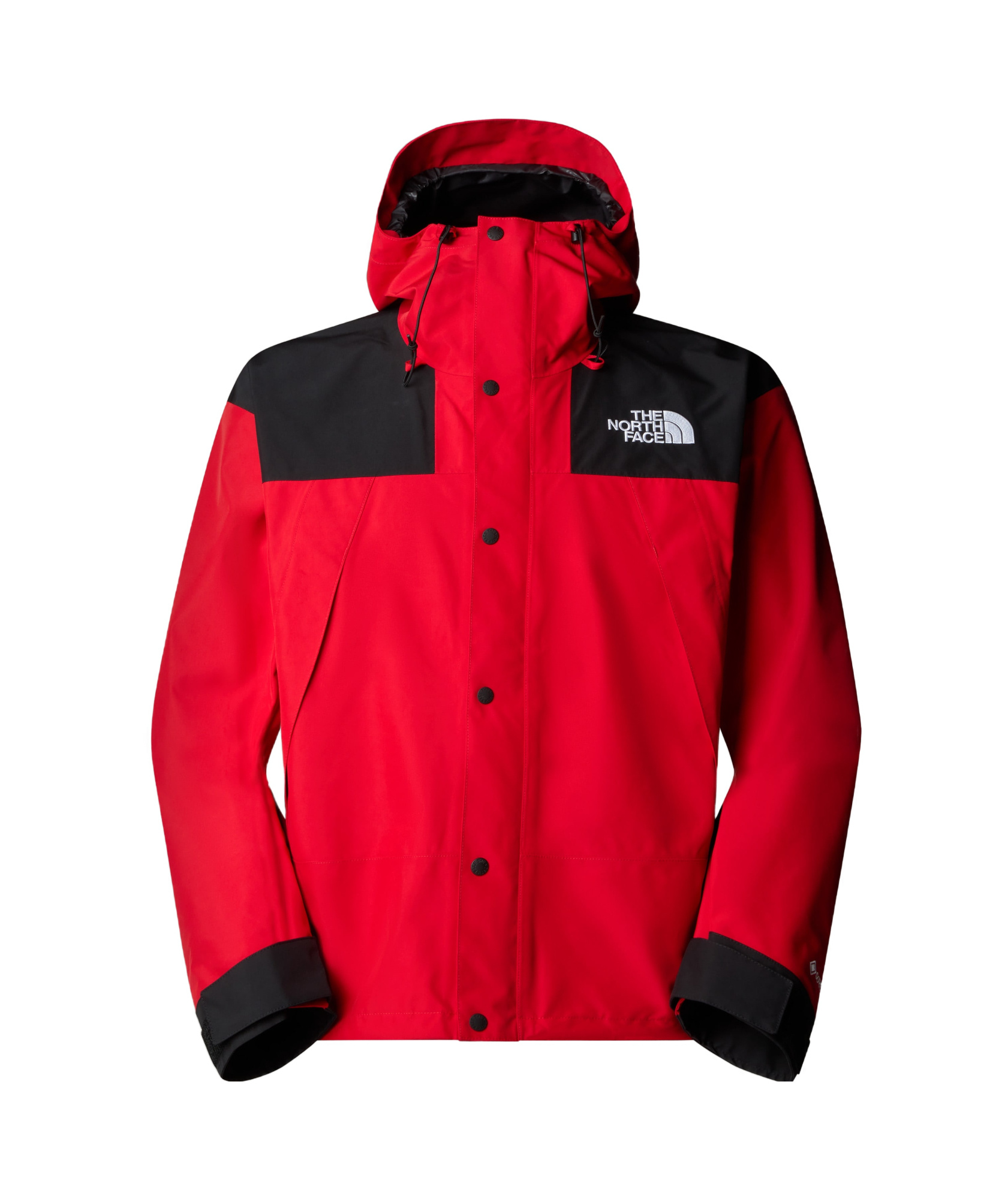 The North Face Mountain Mono Short Jacket In Red