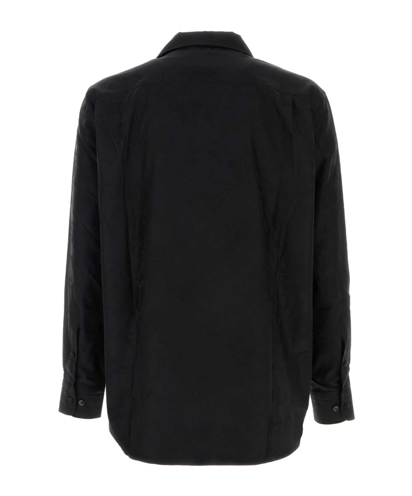 Vivienne Westwood Cotton Shirt With Chest Pocket And Long Sleeves In Black