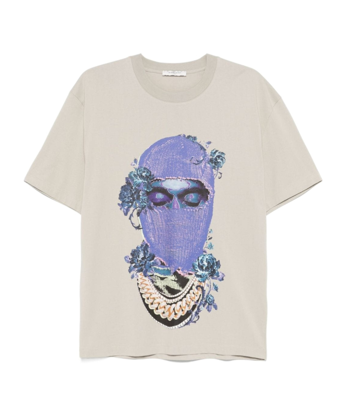 Ih Nom Uh Nit Mask Roses T-shirt In White