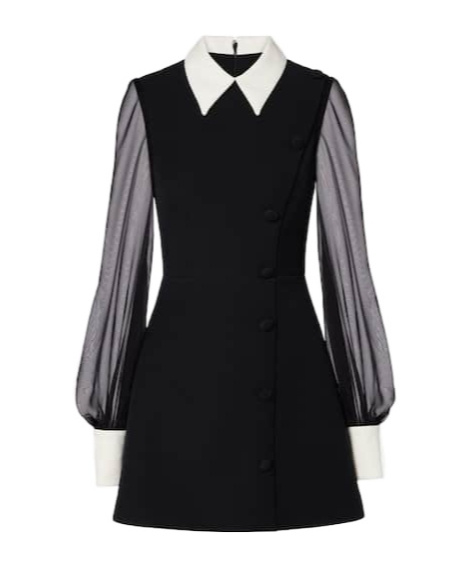 Safiyaa London Karena Minidress In Black
