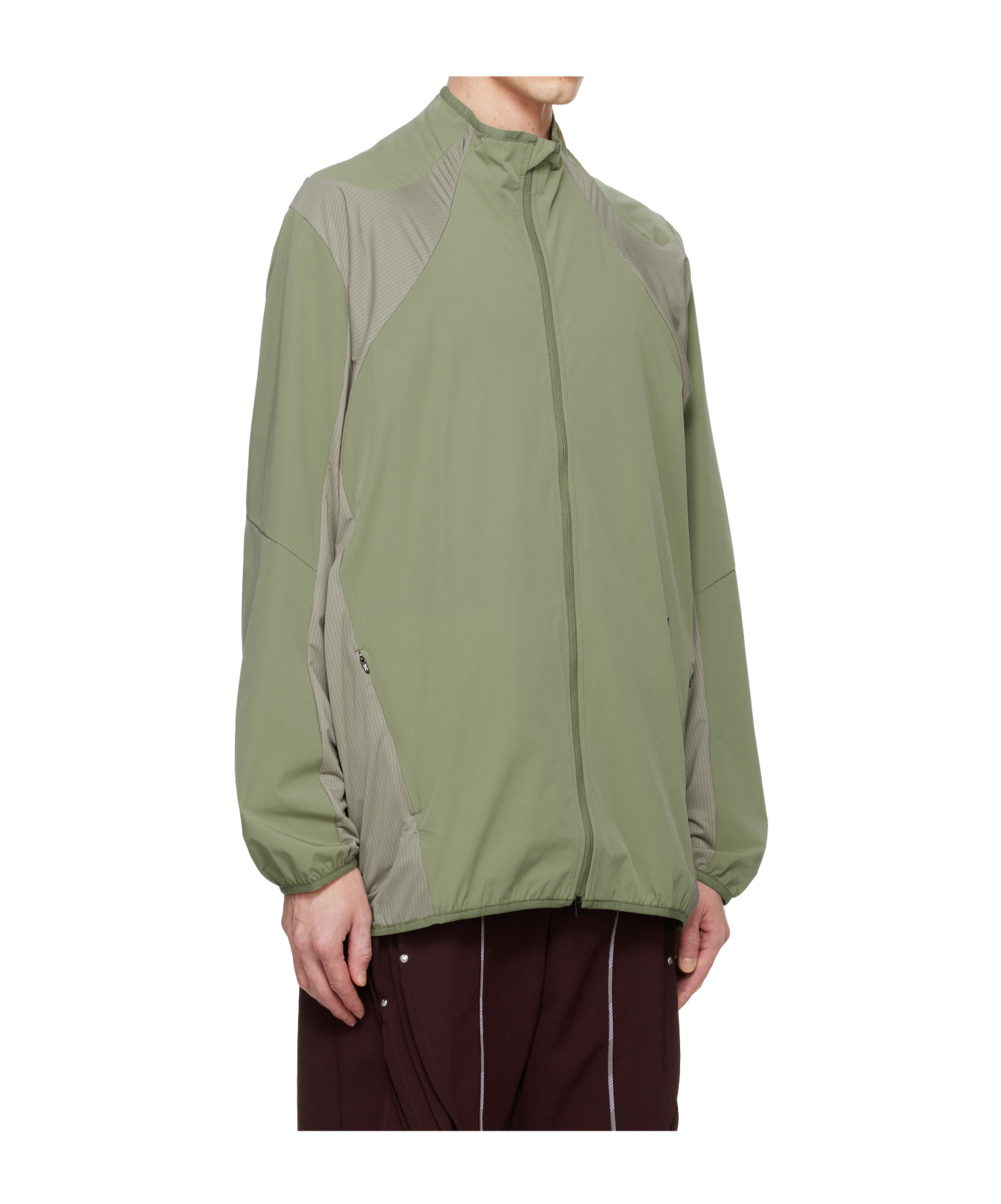 Post Archive Faction (paf) Khaki On Edition Breaker Jacket In Green