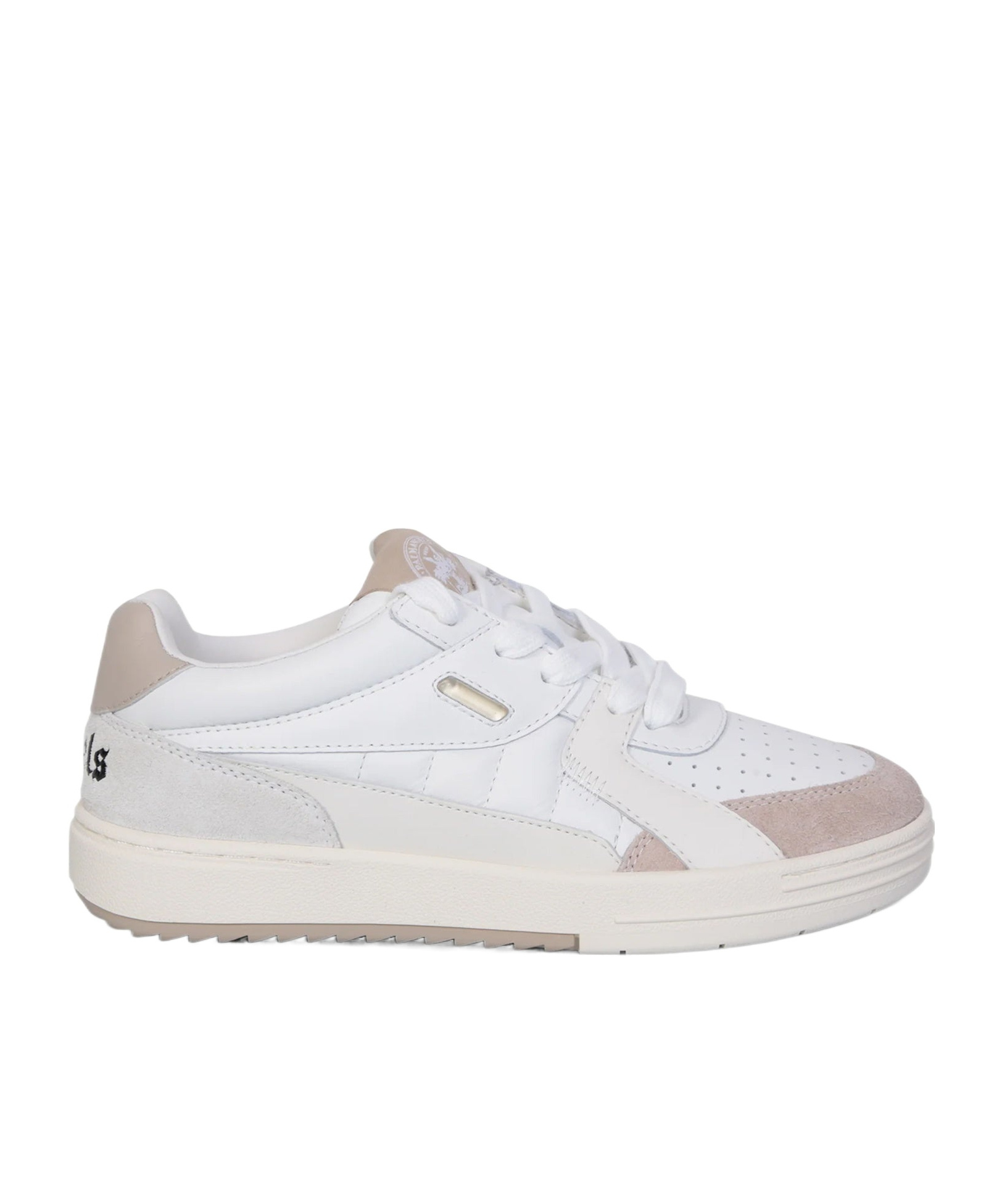 Palm Angels 30mm University Origin Leather Sneakers In White