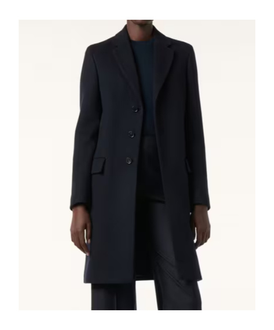 Loro Piana Alby Coat In Black