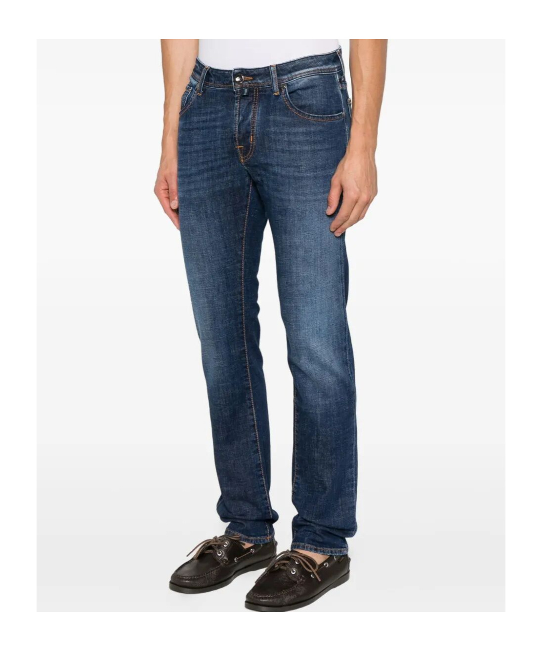 Jacob Cohen Nick 5-pocket Slim Fit Pants In Blue