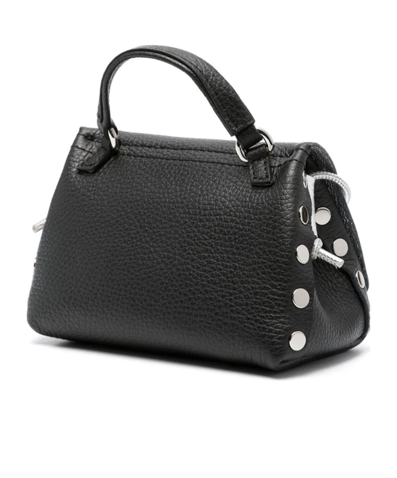 Zanellato Flip Shoulder Bag In Black