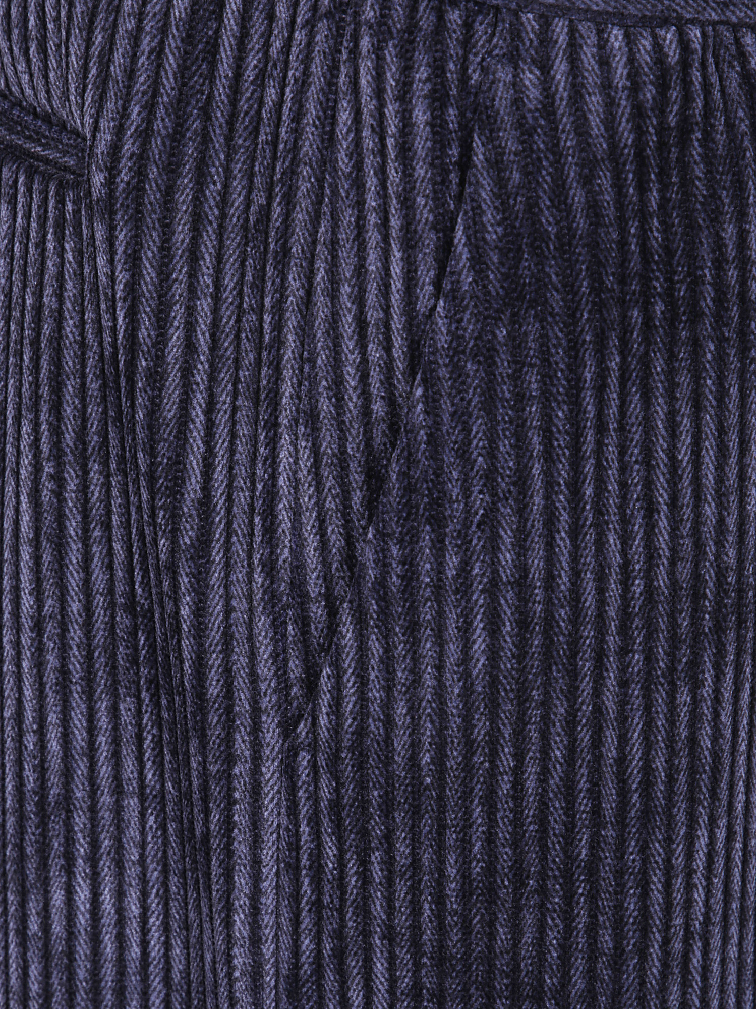 Emporio Armani Chino Trousers With Side And Back Pockets In Blue