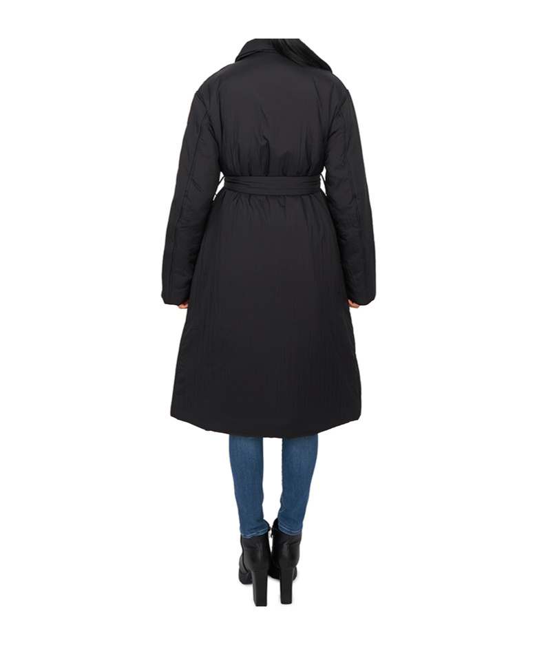 Shop Parajumpers Long-sleeved Coat In Black