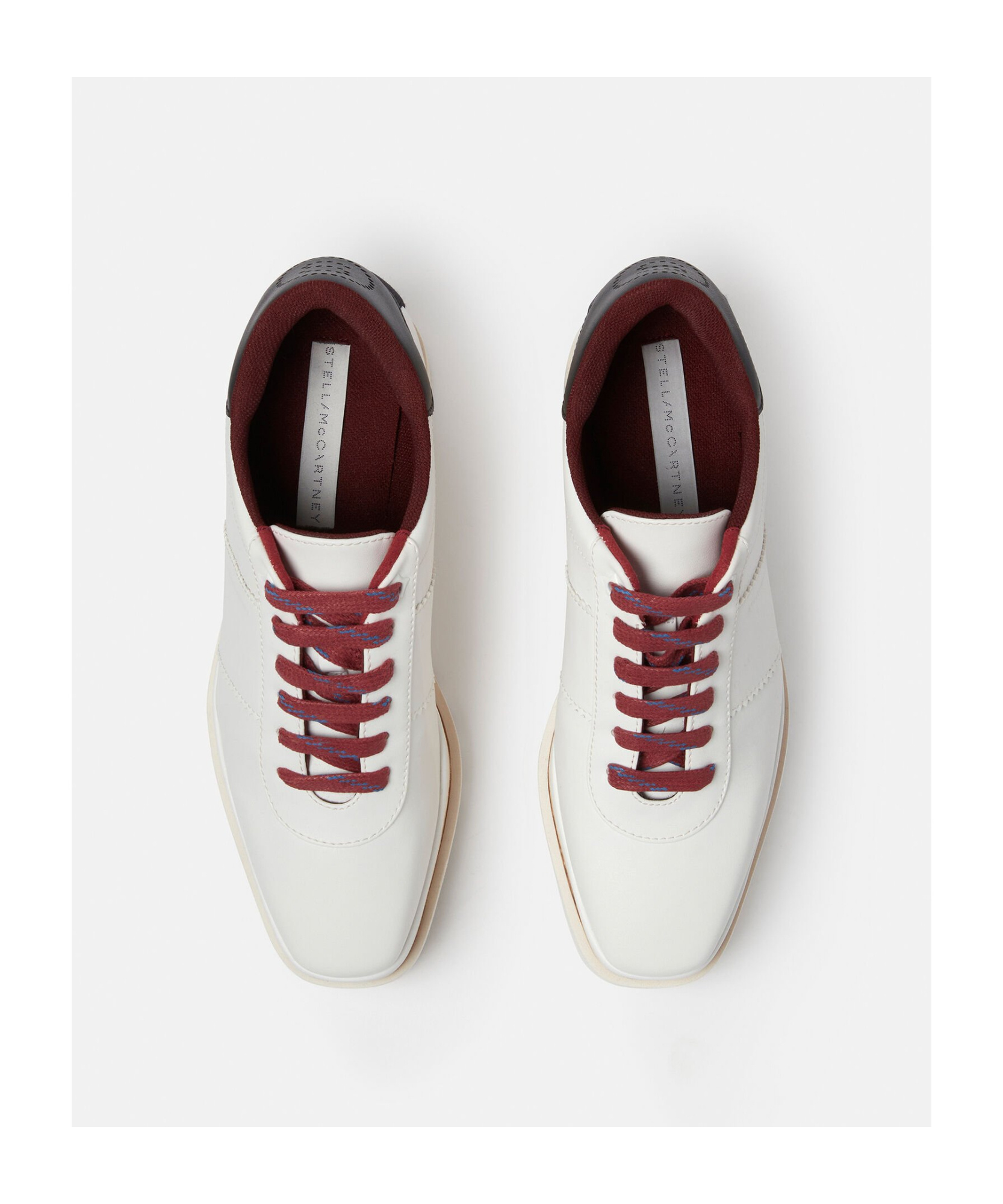 Stella Mccartney Stella Mc Cartney Sneak Elyse Wedge Sneakers In White