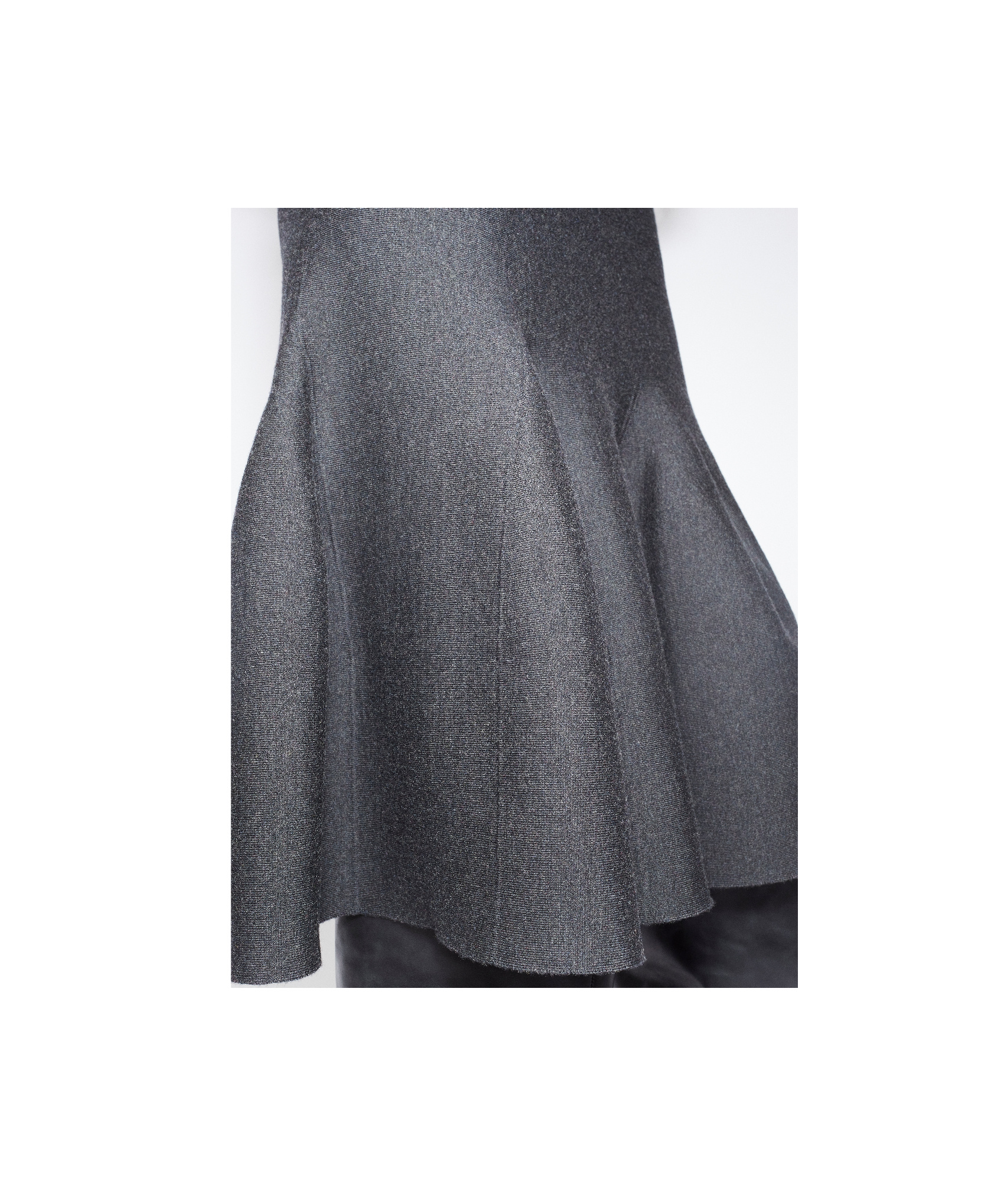 Alaïa Pleated Knitted Cashmere And Wool-blend Midi Skirt In Black