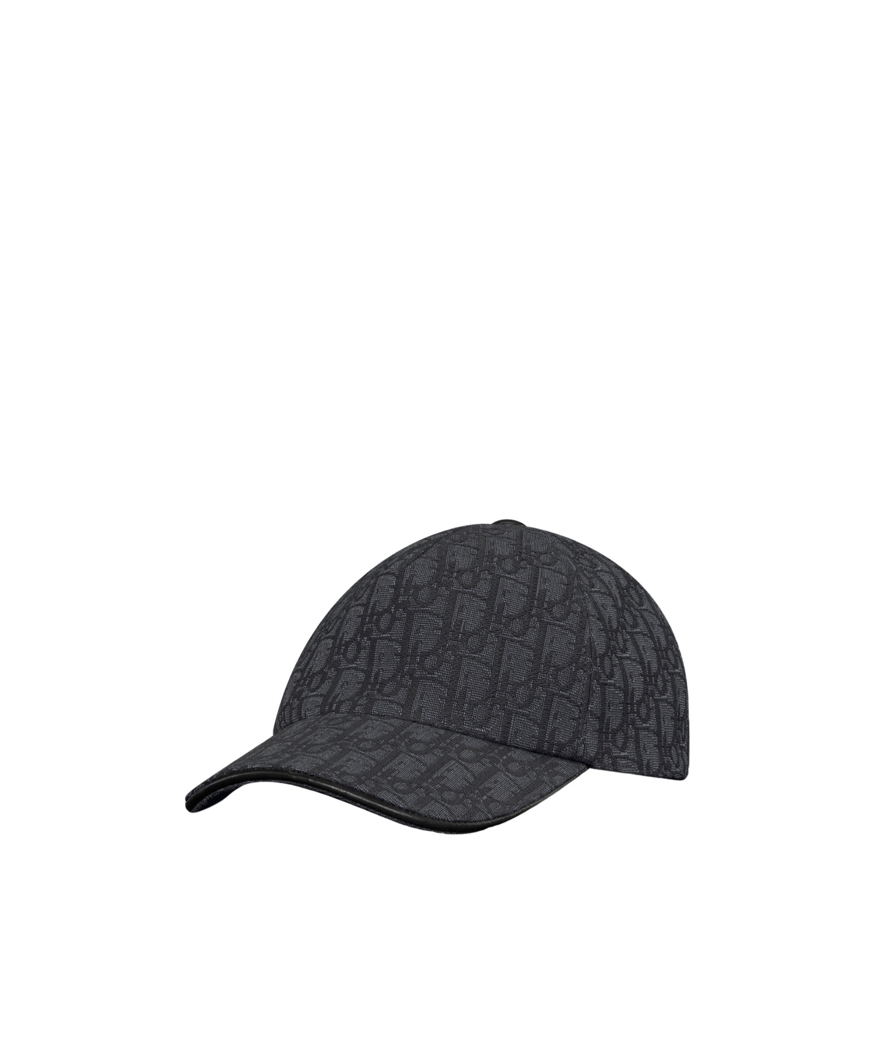 Dior Oblique Printed Baseball Cap In Black