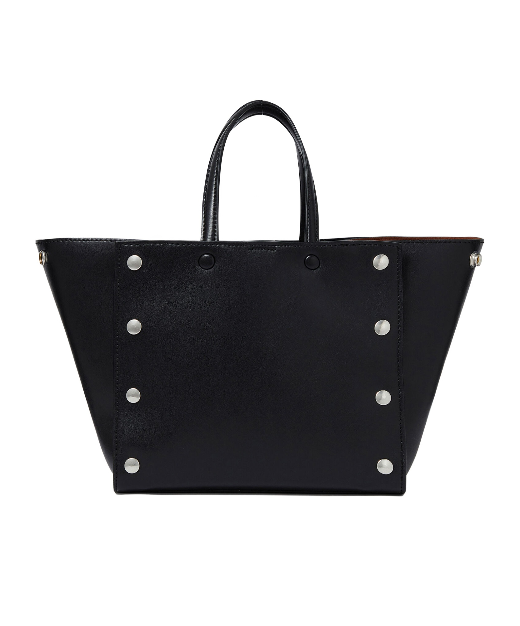 Stella Mccartney Double Handle Tote Bag In Black