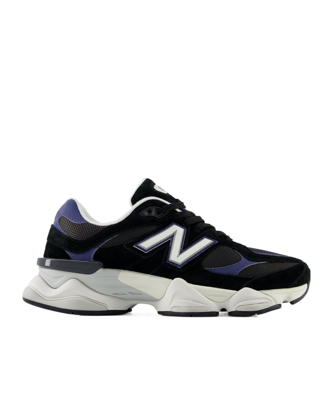 New Balance Multicolor Mesh And Suede 9060 Sneakers In Black