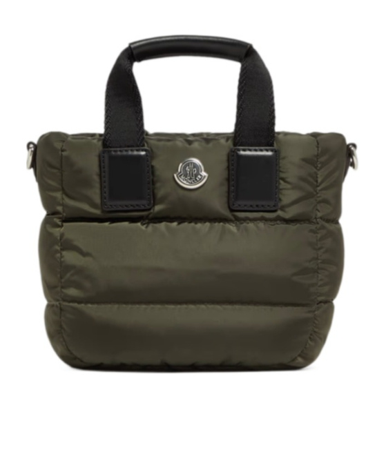 Shop Moncler Caradoc Water-repellent Micro Tote Bag In Green