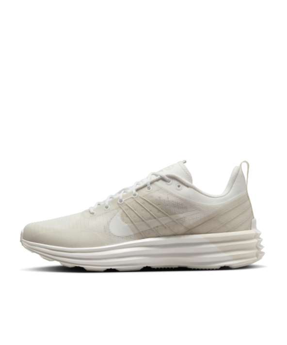 Nike Lunar Roam Mesh-panelling Sneakers In Gray