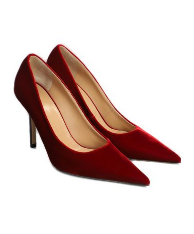 Jw Anderson Woman Pumps Red Size 6 Textile Fibers In Red