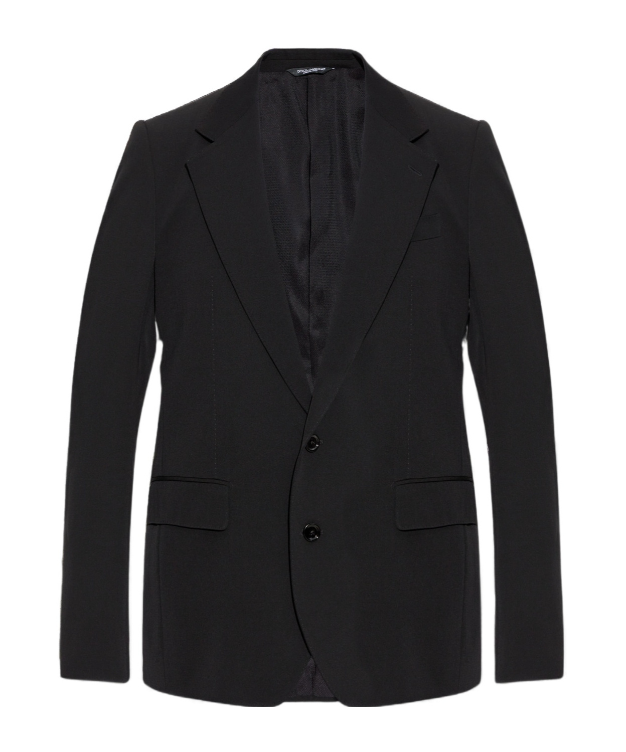 Dolce & Gabbana Single-breasted Blazer In Black