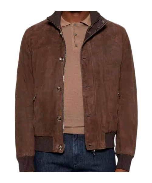 Barba Napoli Single-breasted Jacket In Brown