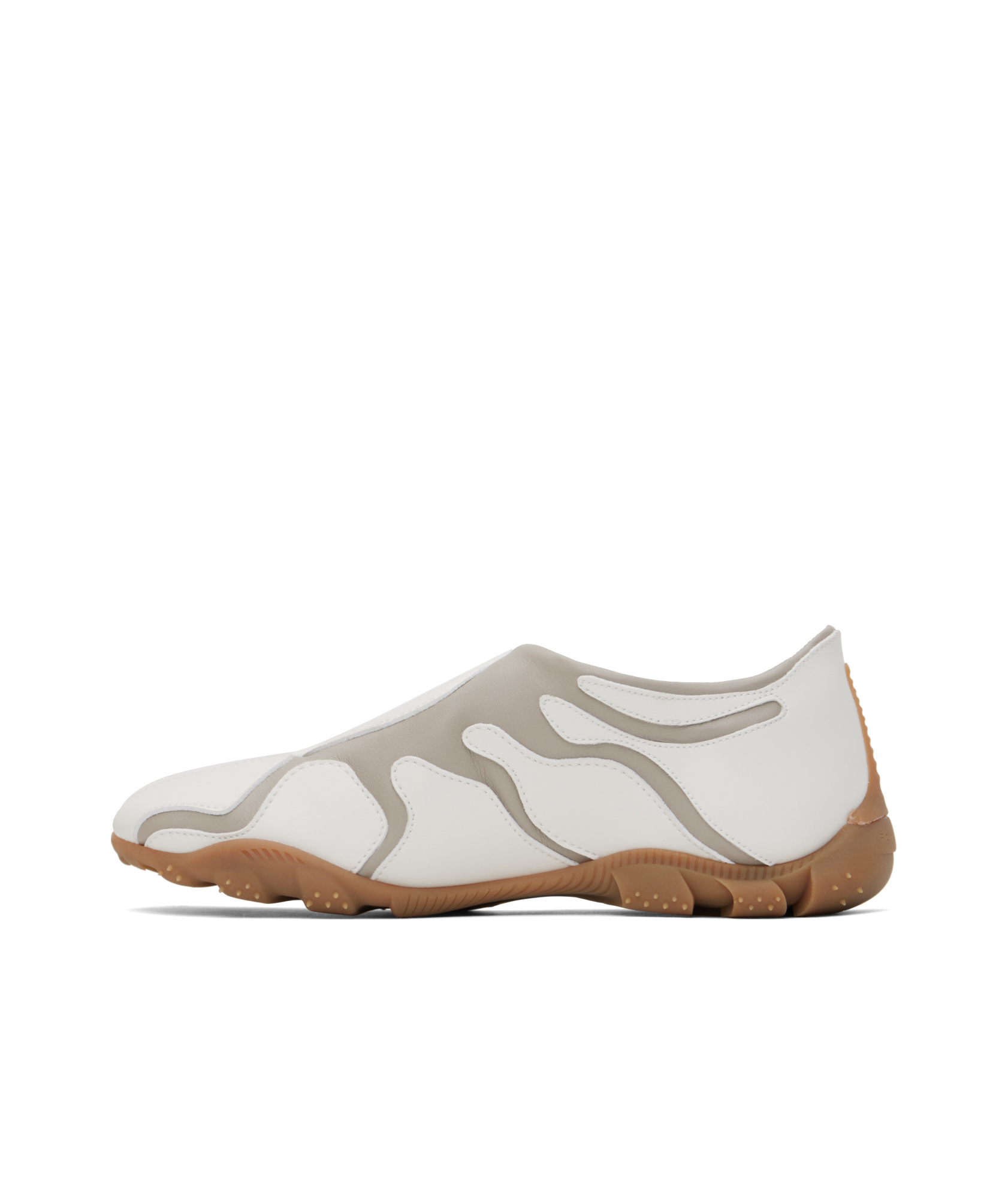 Rombaut White & Gray Dao Sneakers In Gray/white