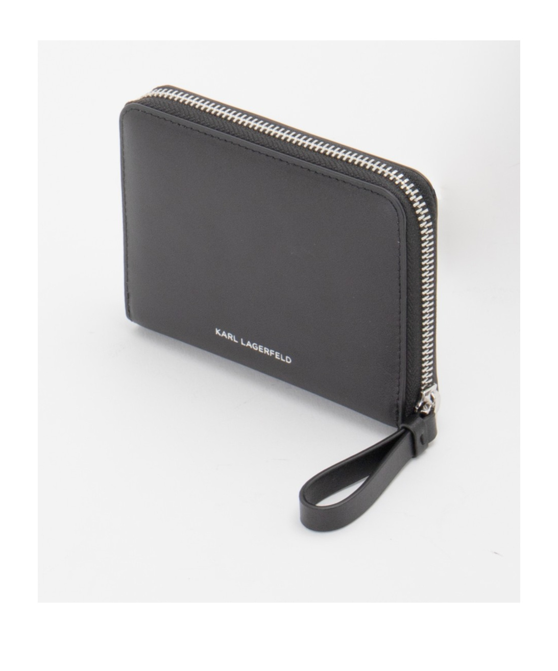 Karl Lagerfeld Logo Wallet In Black