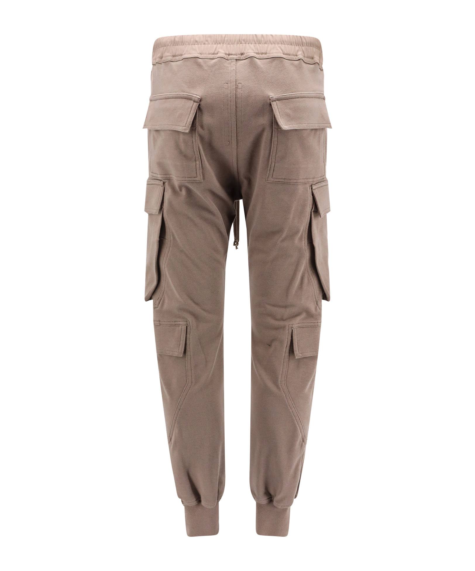 Rick Owens Drawstring Casual Pants In Brown