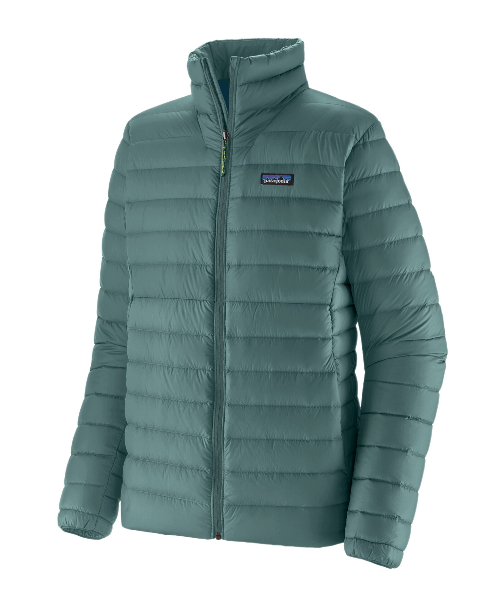 Patagonia Quilted Down Coat In Wetland Blue
