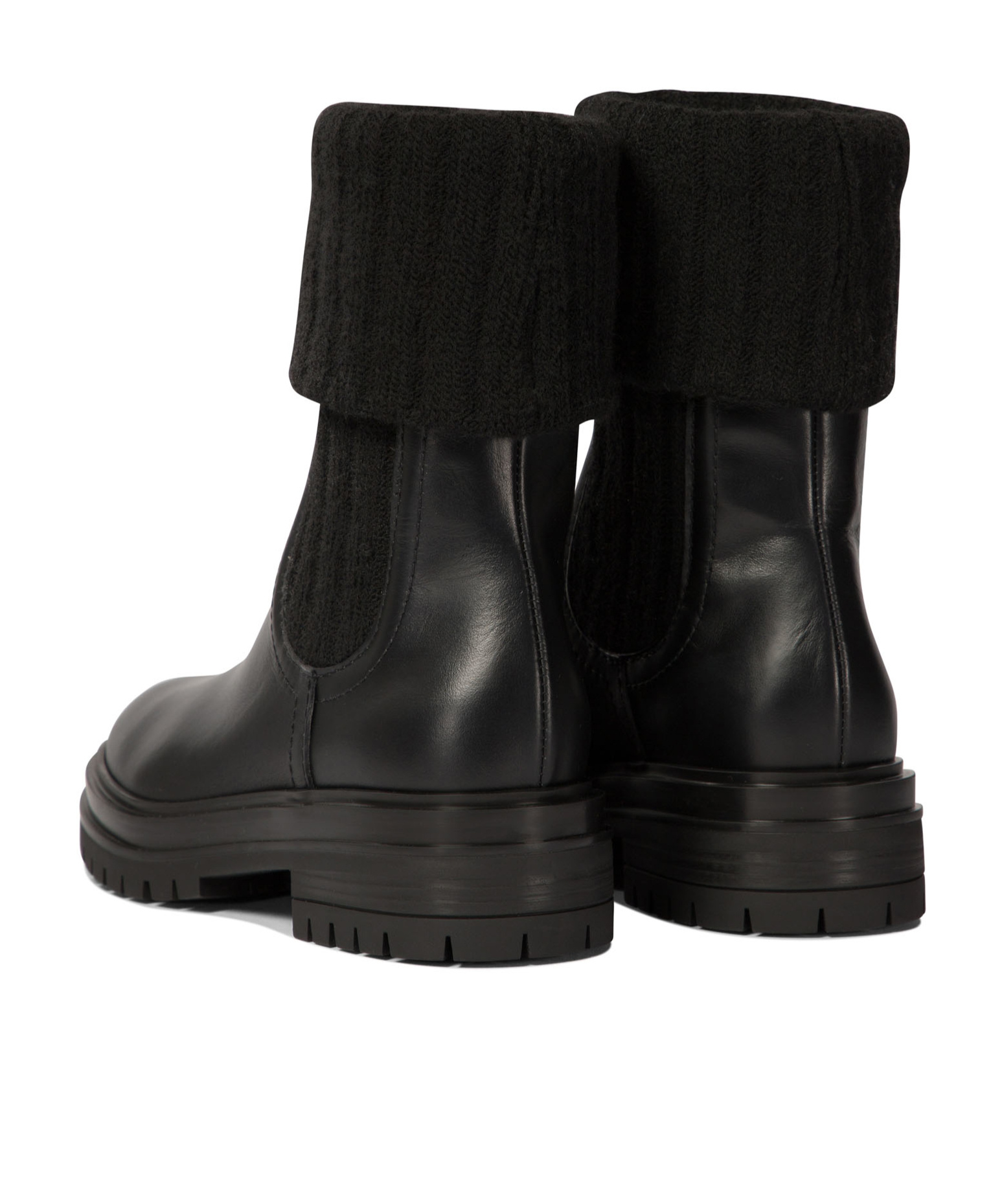 Shop Gianvito Rossi Tenney Ankle Boots In Black