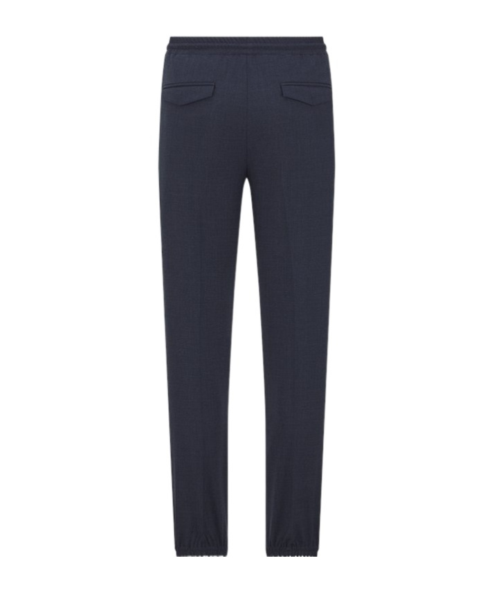 Dior Elastic Waist Sweatpants In Blue