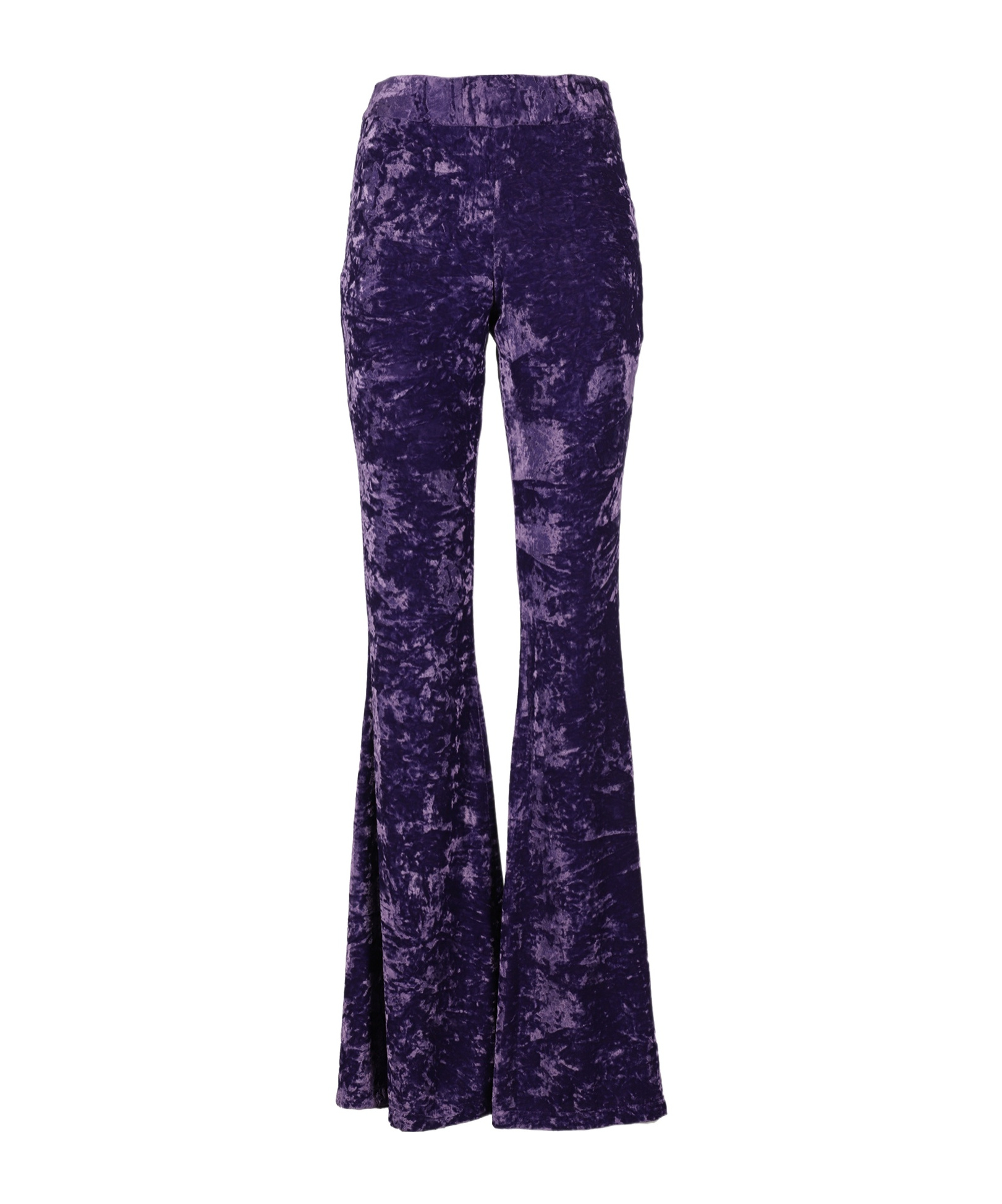 Aniye By Flared Casual Pants In Purple
