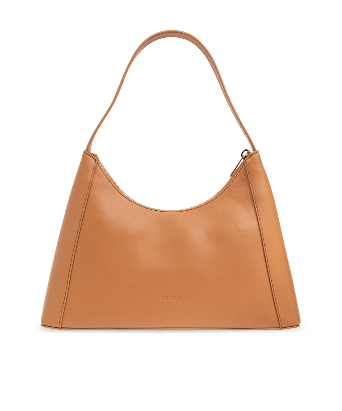 Furla Diamante Shoulder Bag In Brown