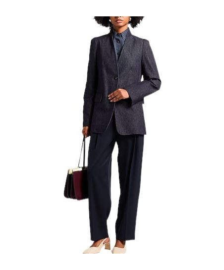 Max Mara Single-breasted Blazer In Black