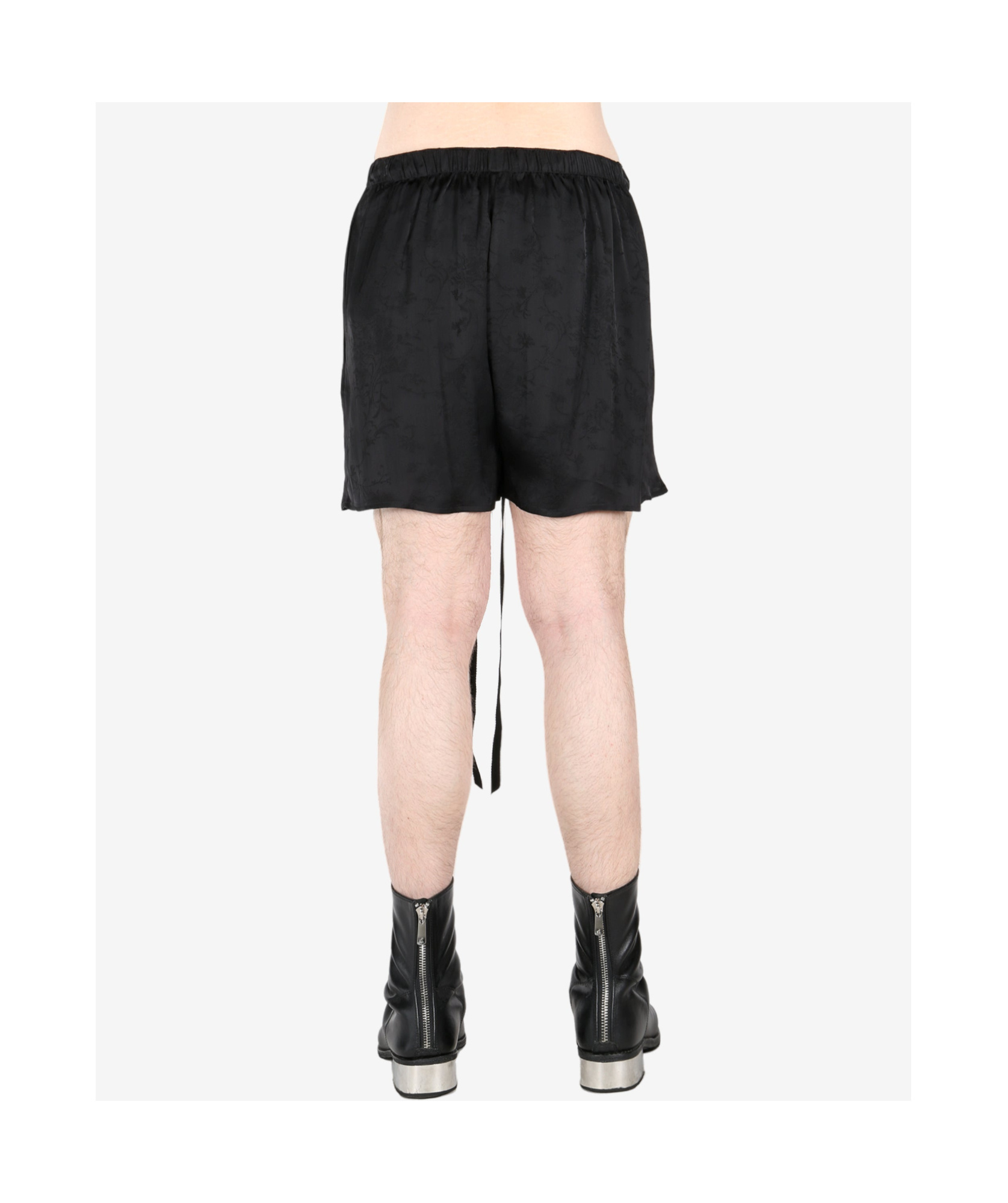 Ann Demeulemeester Drawstring Shorts In Blue