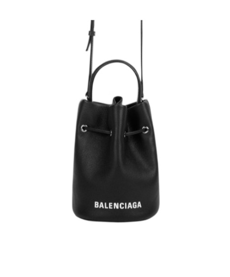 Balenciaga Everyday Xs Bucket Bag In Black
