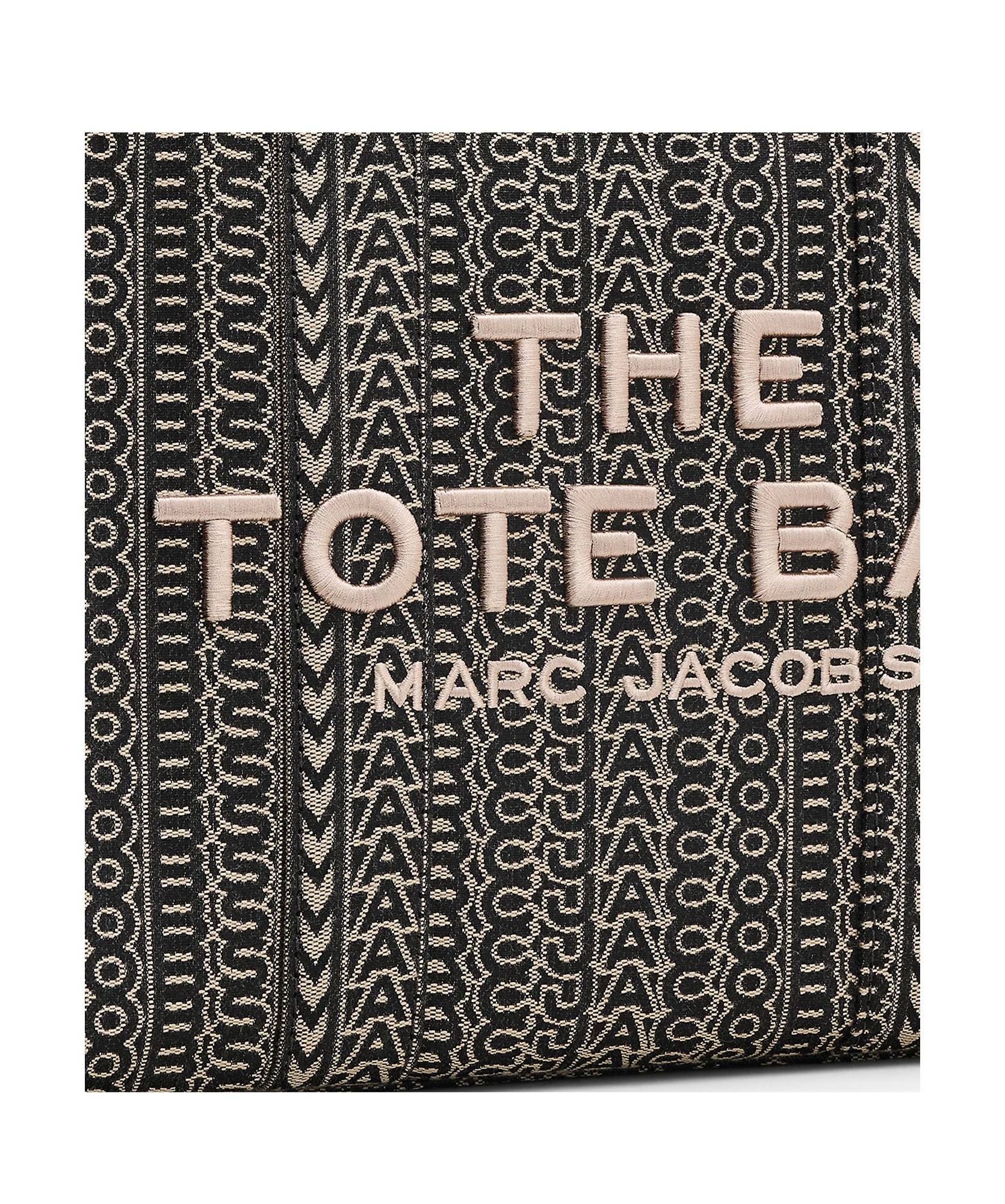Marc Jacobs The Medium Tote Beige Multi In Black