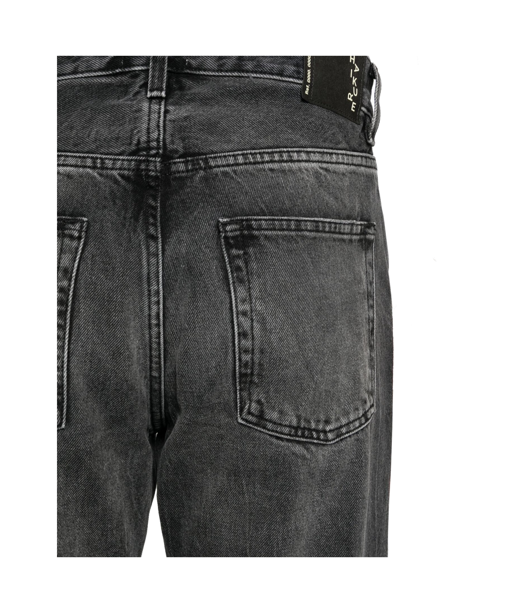 Haikure Jeans Washed Effect In Black