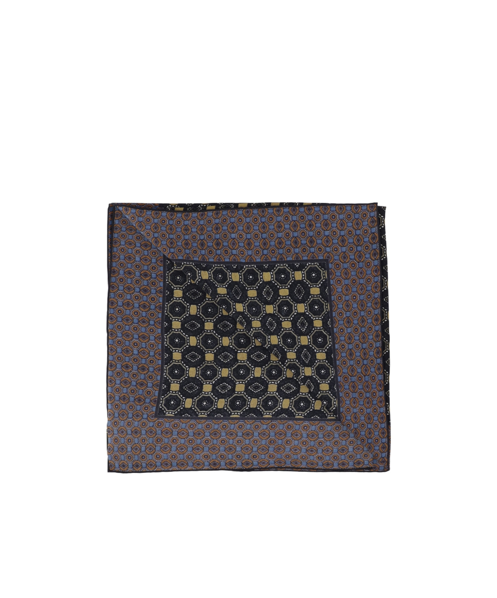 Dries Van Noten Geometric Pattern Scarf In Multi