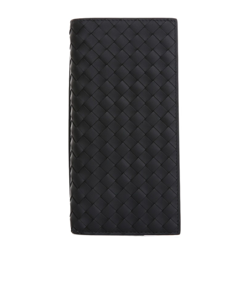 Bottega Veneta Rectangular Wallet In Black