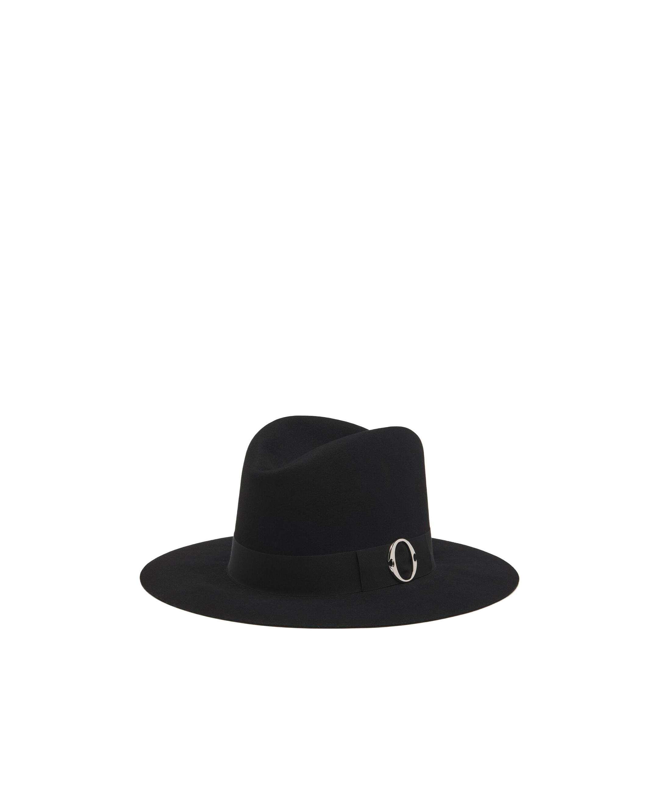 Alexander Mcqueen Wool Soft Felt Hat In Black